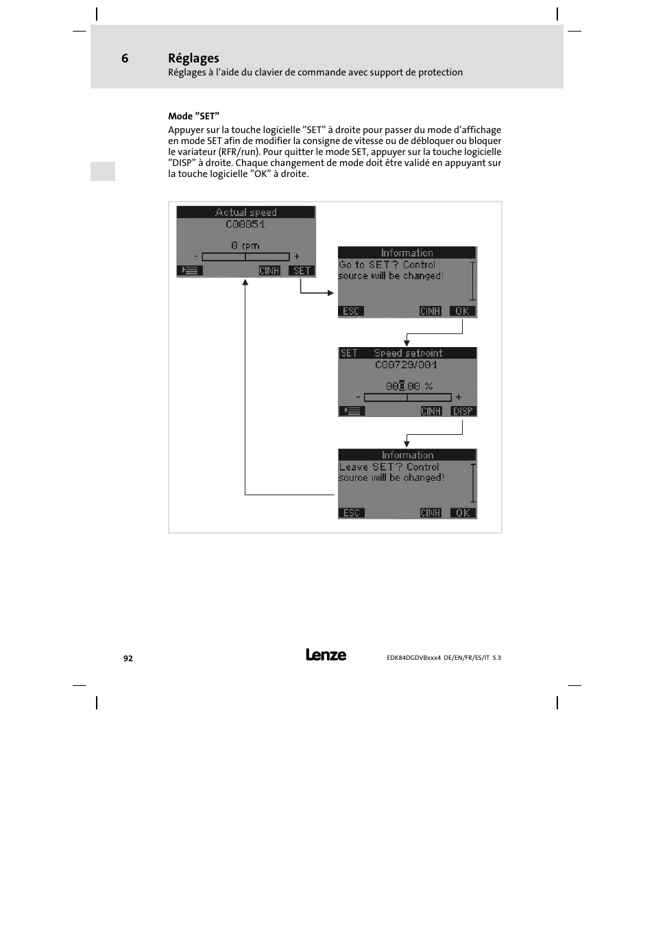Lenze 8400 motec Mounting Instructions User Manual | Page 92 / 164