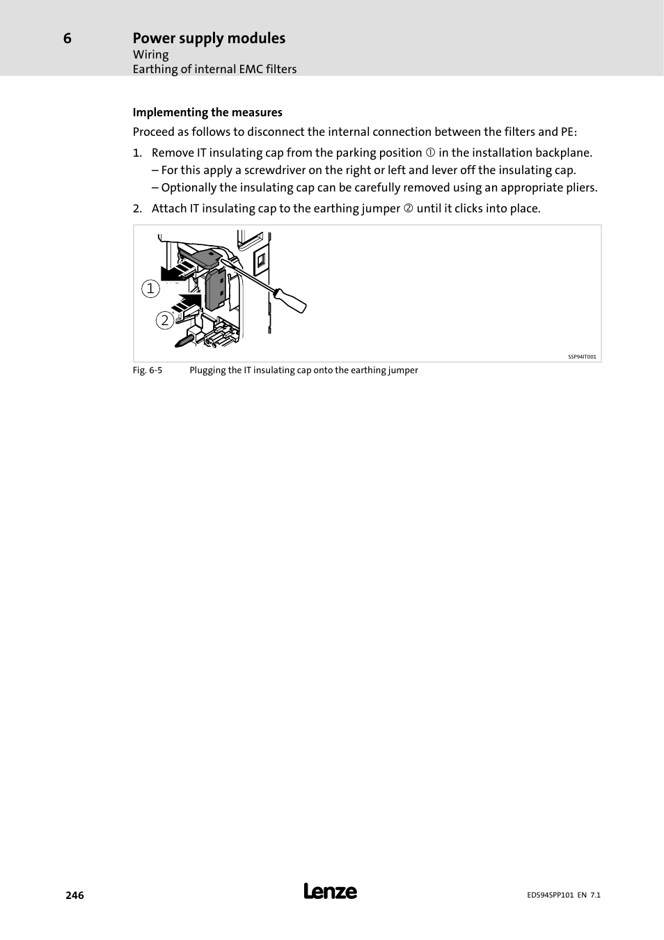 Power supply modules | Lenze 9400 Manual User Manual | Page 246 / 584