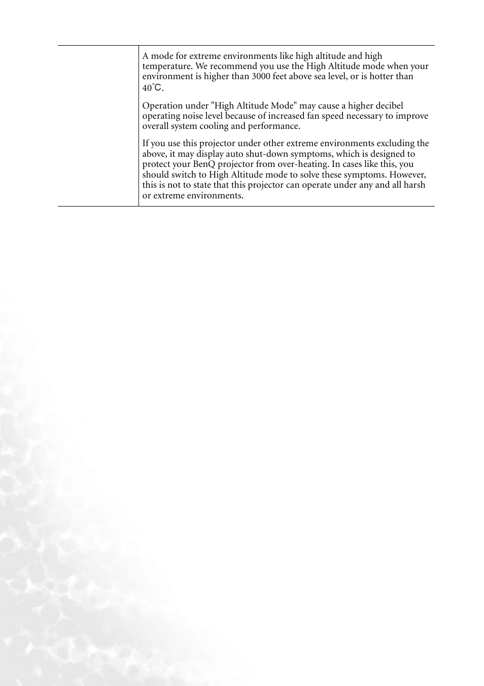 BenQ PB8260 User Manual | Page 38 / 53