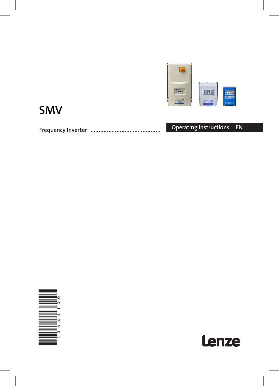Lenze ESV SMV frequency inverter User Manual | 66 pages