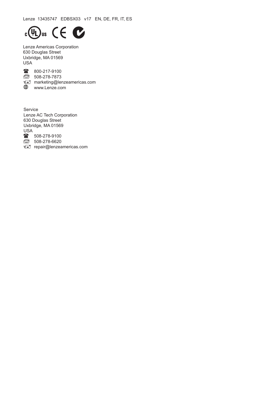 Lenze SMD 0-25kW-4-0kW User Manual | Page 112 / 112