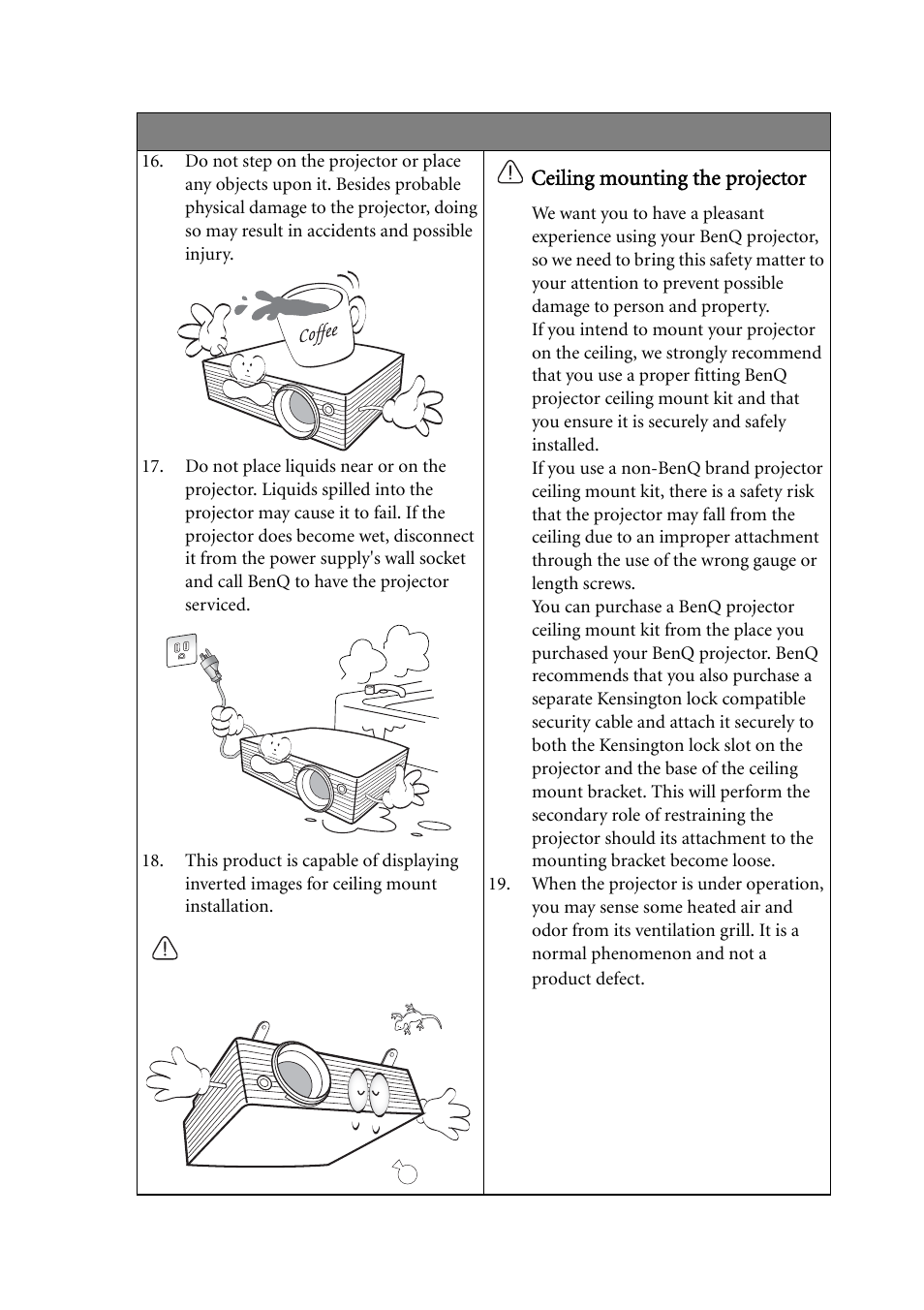 BenQ MP511 User Manual | Page 8 / 60
