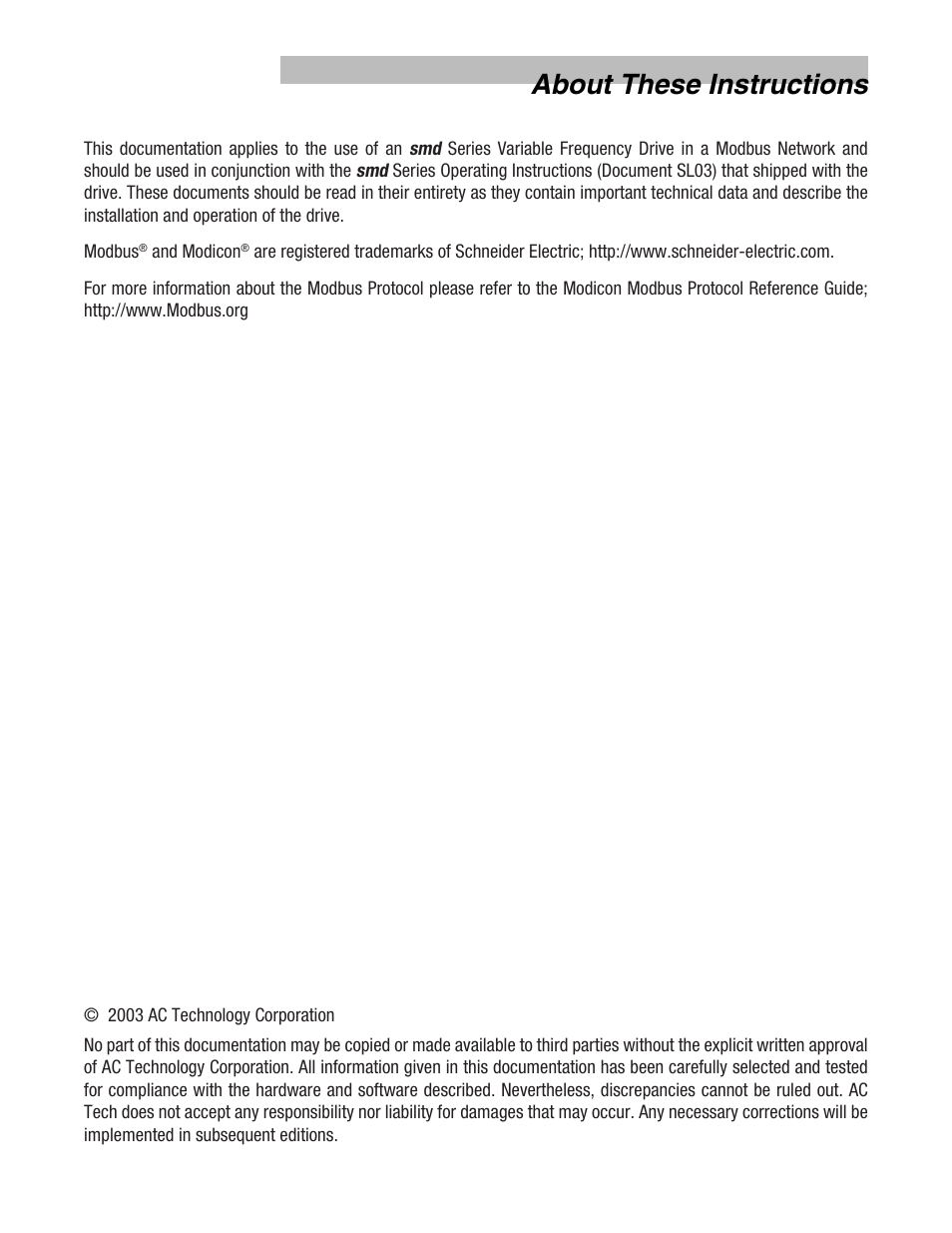 About these instructions | Lenze smd Series Drives User Manual | Page 2 / 32