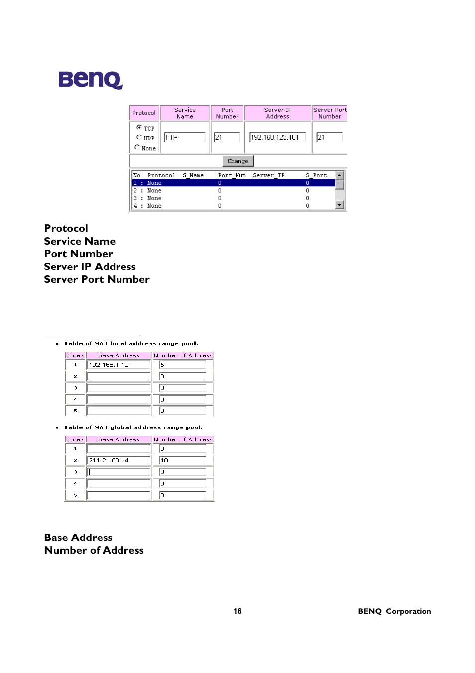 BenQ AWL-700 User Manual | Page 20 / 33