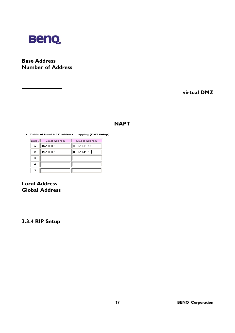 BenQ AWL-700 User Manual | Page 21 / 33