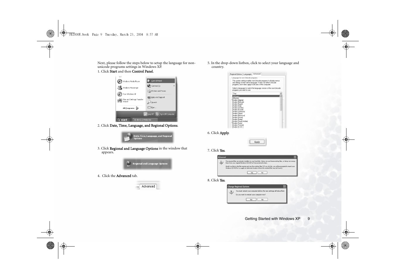 BenQ Joybook 2000 Series User Manual | Page 13 / 38