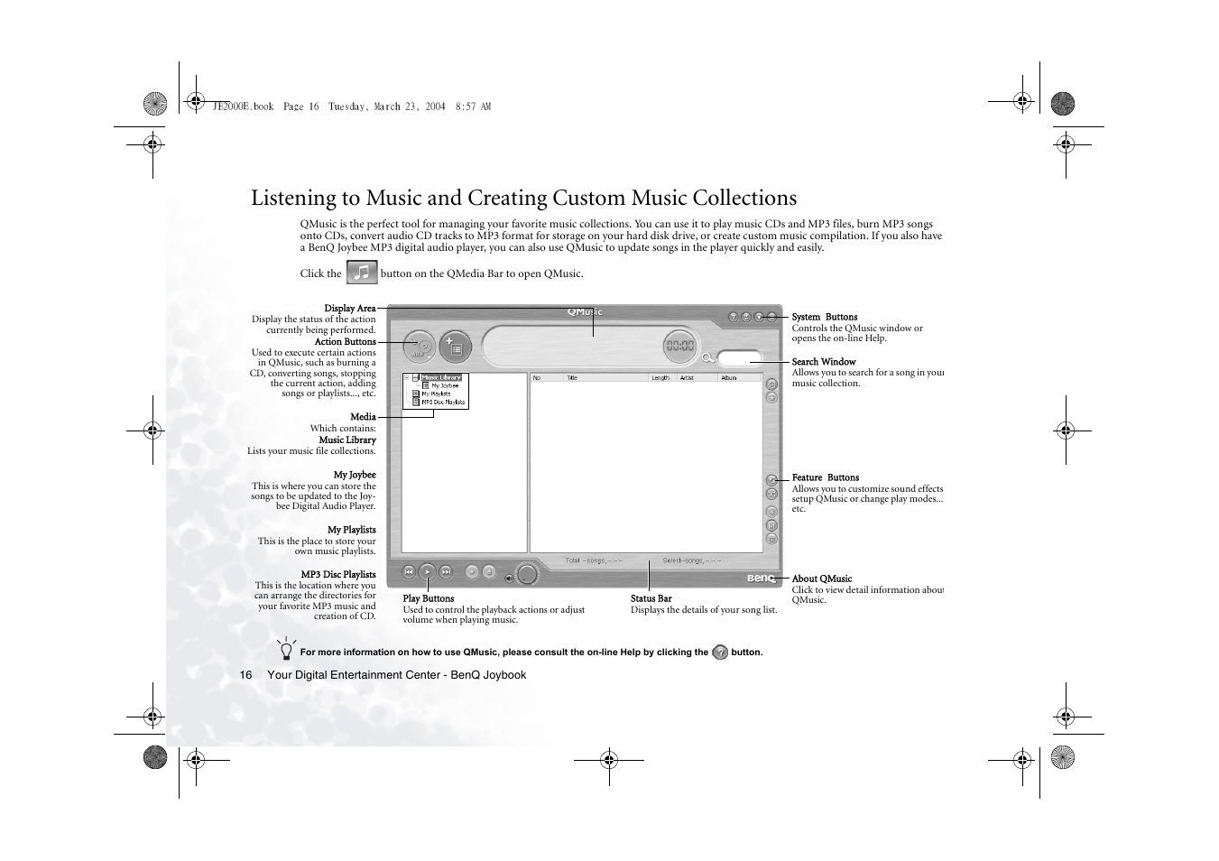 BenQ Joybook 2000 Series User Manual | Page 20 / 38