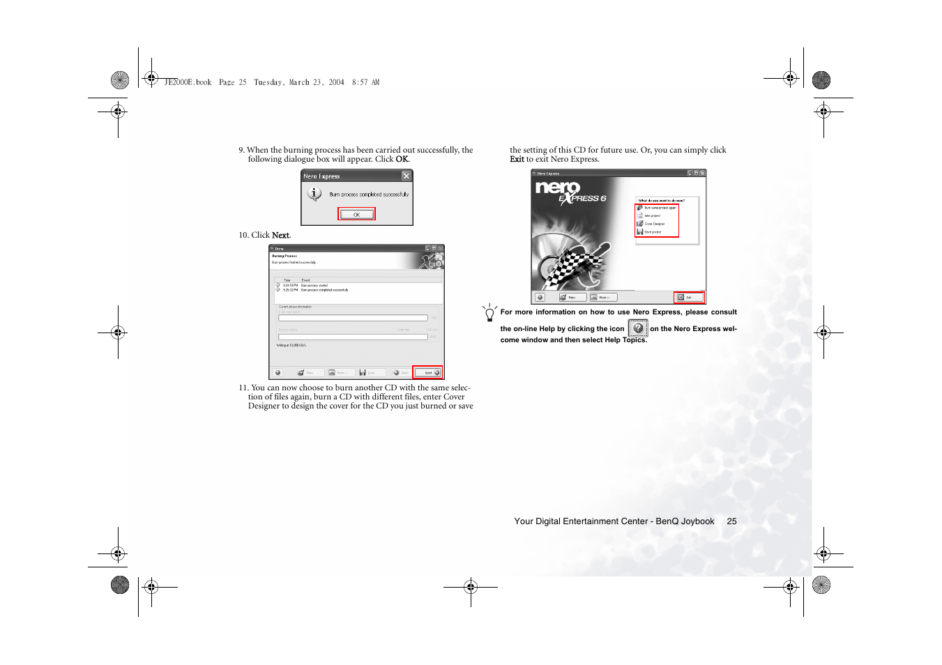 BenQ Joybook 2000 Series User Manual | Page 29 / 38