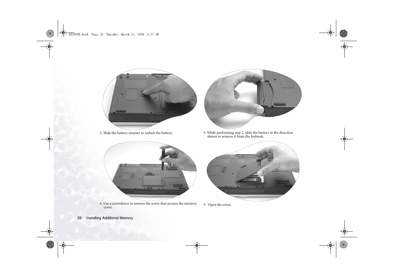BenQ Joybook 2000 Series User Manual | Page 32 / 38