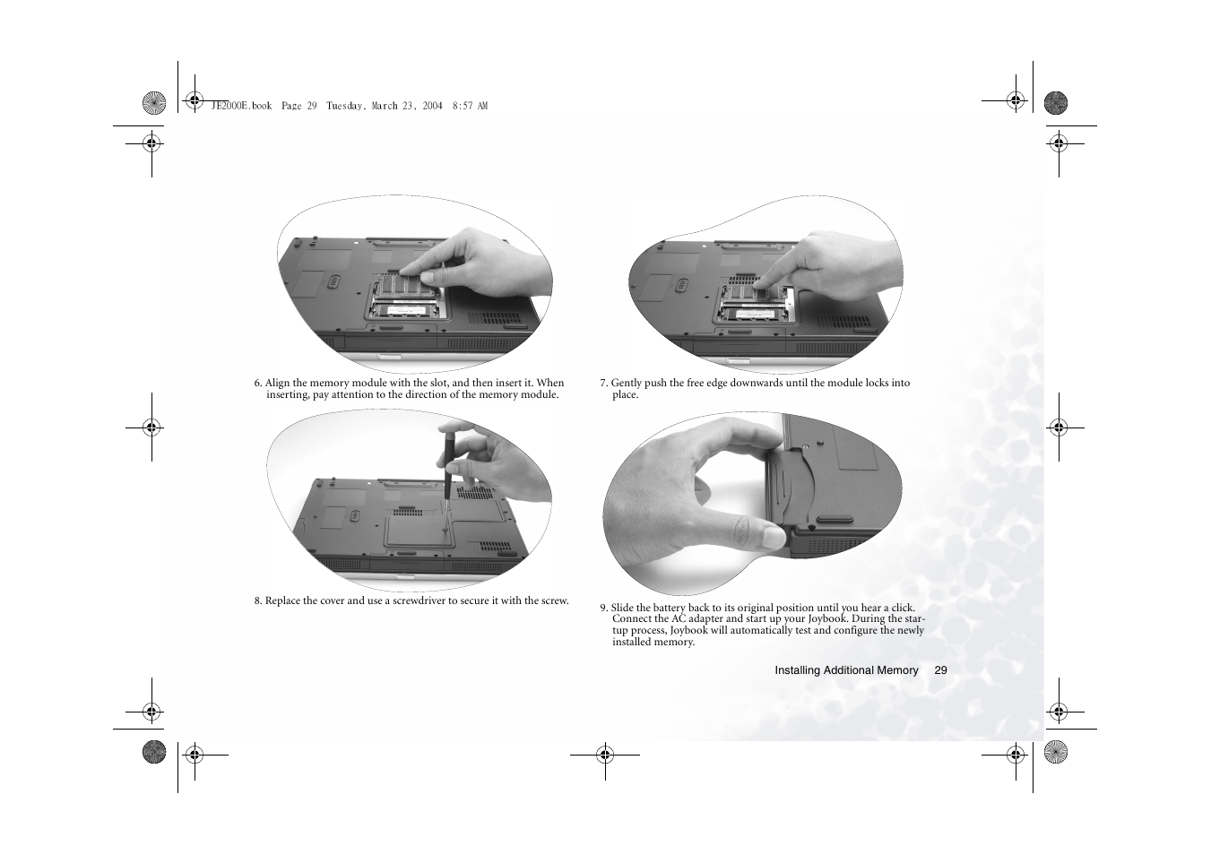 BenQ Joybook 2000 Series User Manual | Page 33 / 38