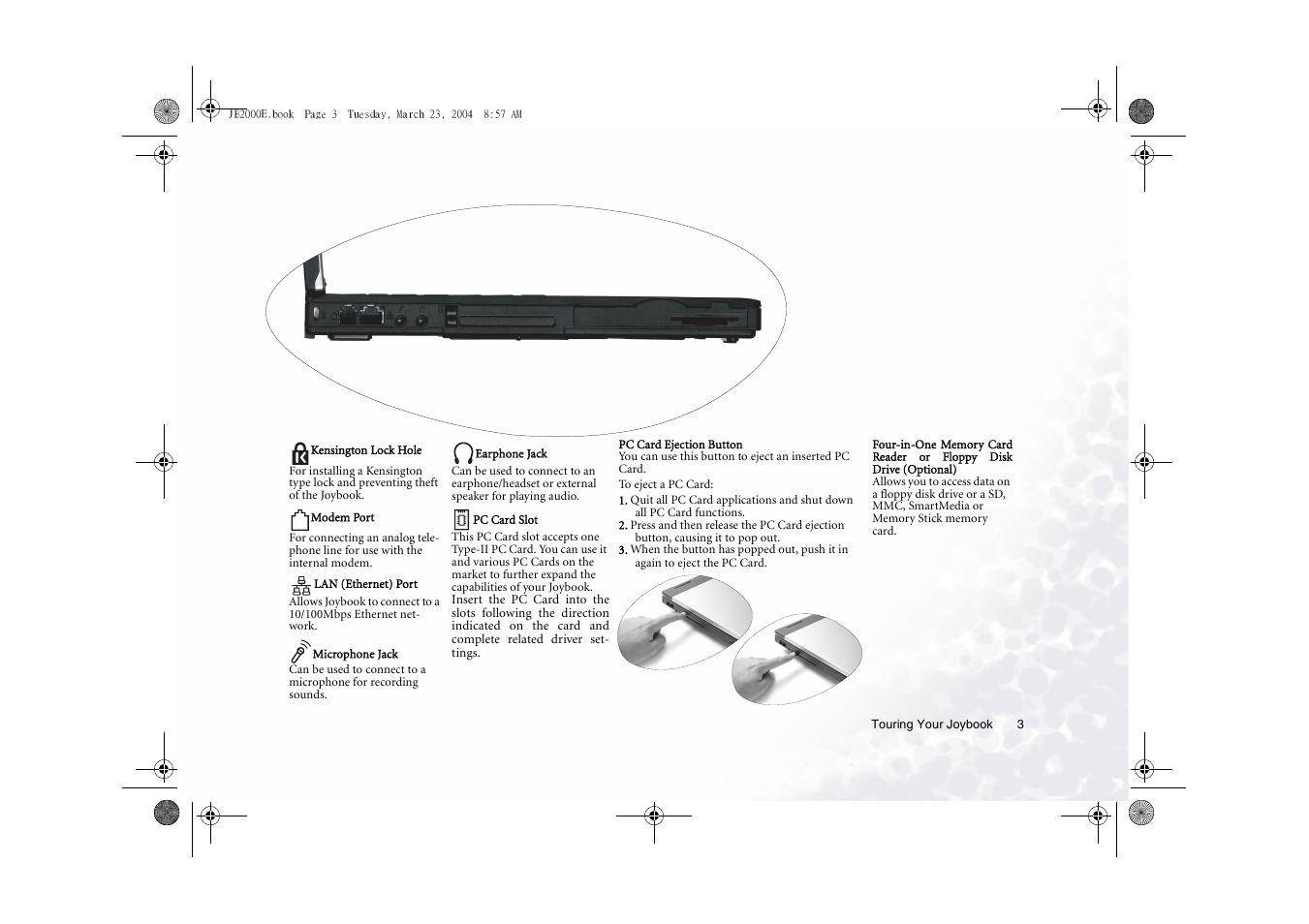 BenQ Joybook 2000 Series User Manual | Page 7 / 38