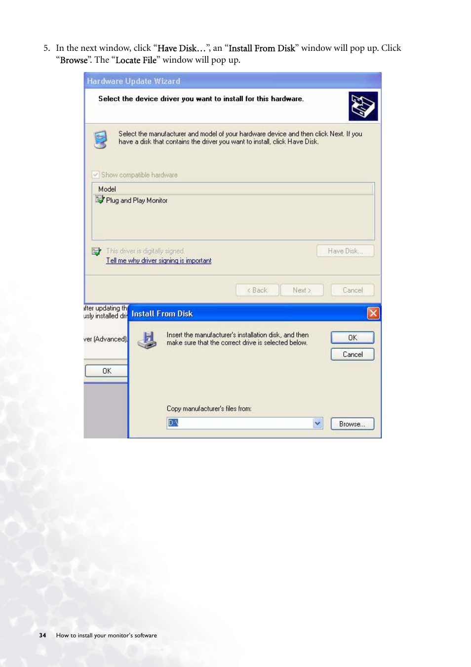 BenQ FP785 User Manual | Page 34 / 56