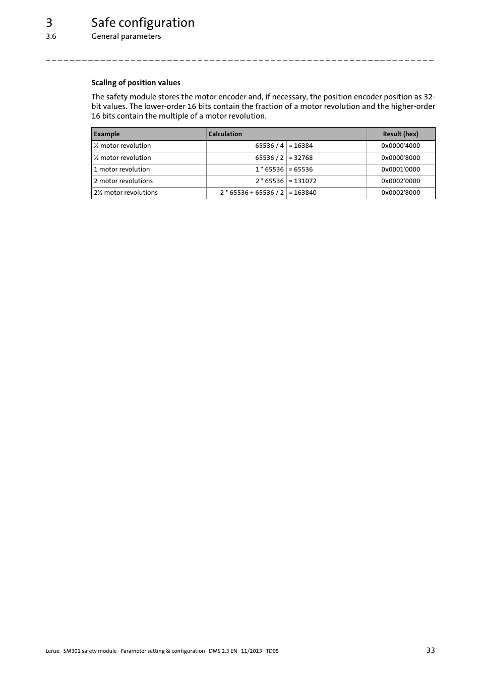 3safe configuration | Lenze E94AYAE SM301 User Manual | Page 33 / 134