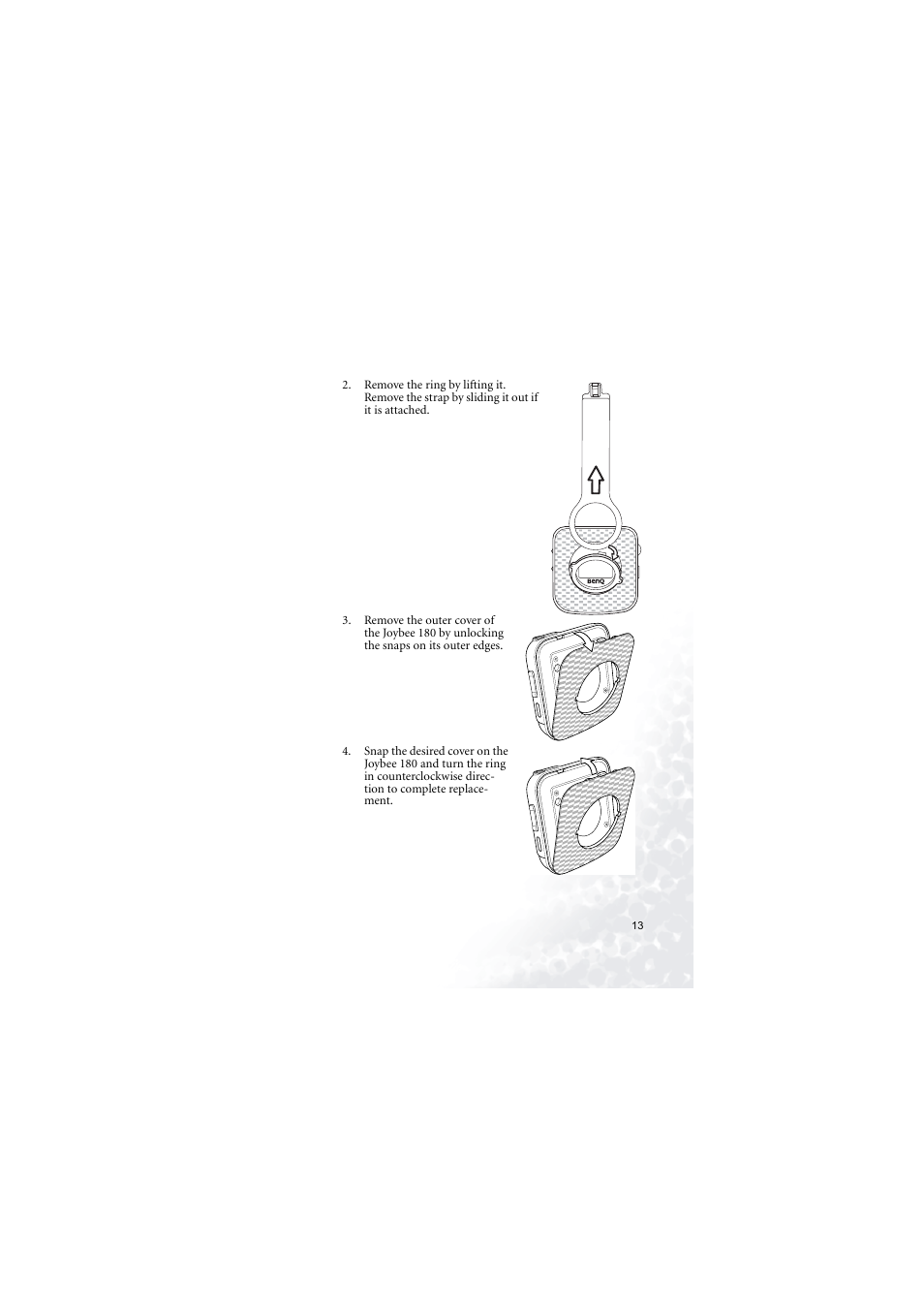 BenQ Joybee 180 User Manual | Page 19 / 64