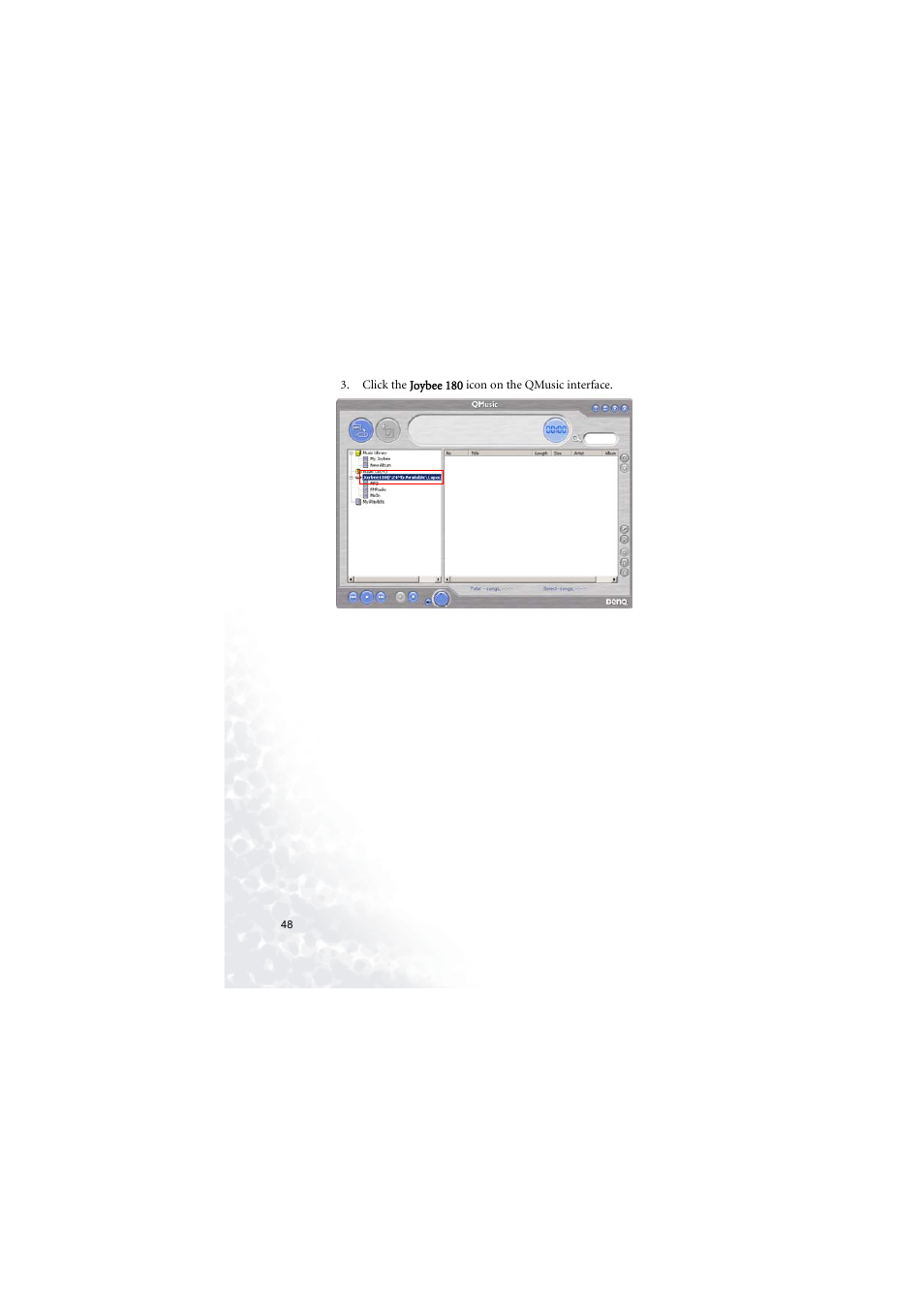 BenQ Joybee 180 User Manual | Page 54 / 64