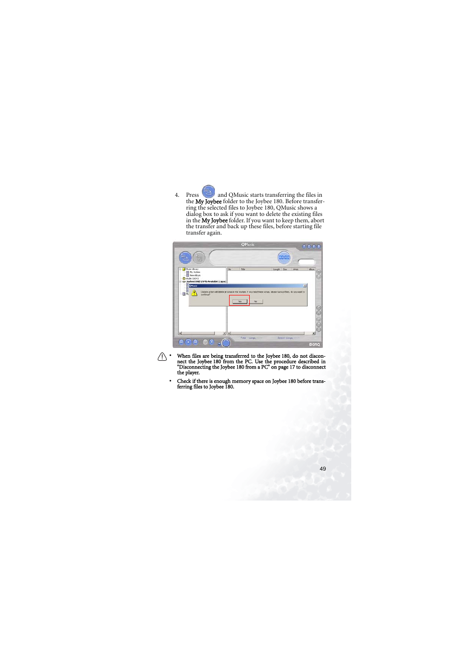 BenQ Joybee 180 User Manual | Page 55 / 64