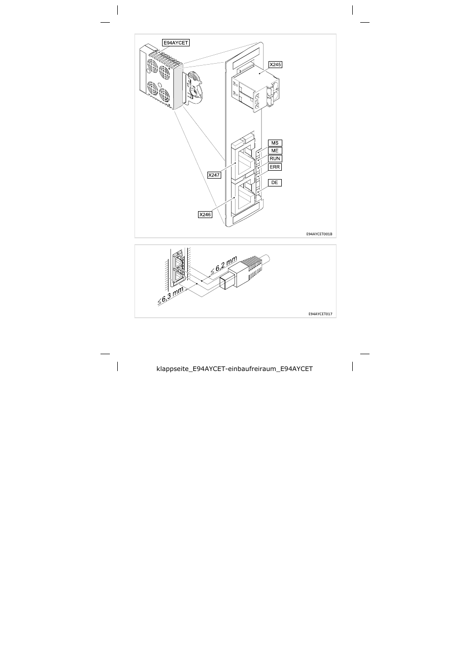 Lenze E94AYCET User Manual | Page 3 / 103