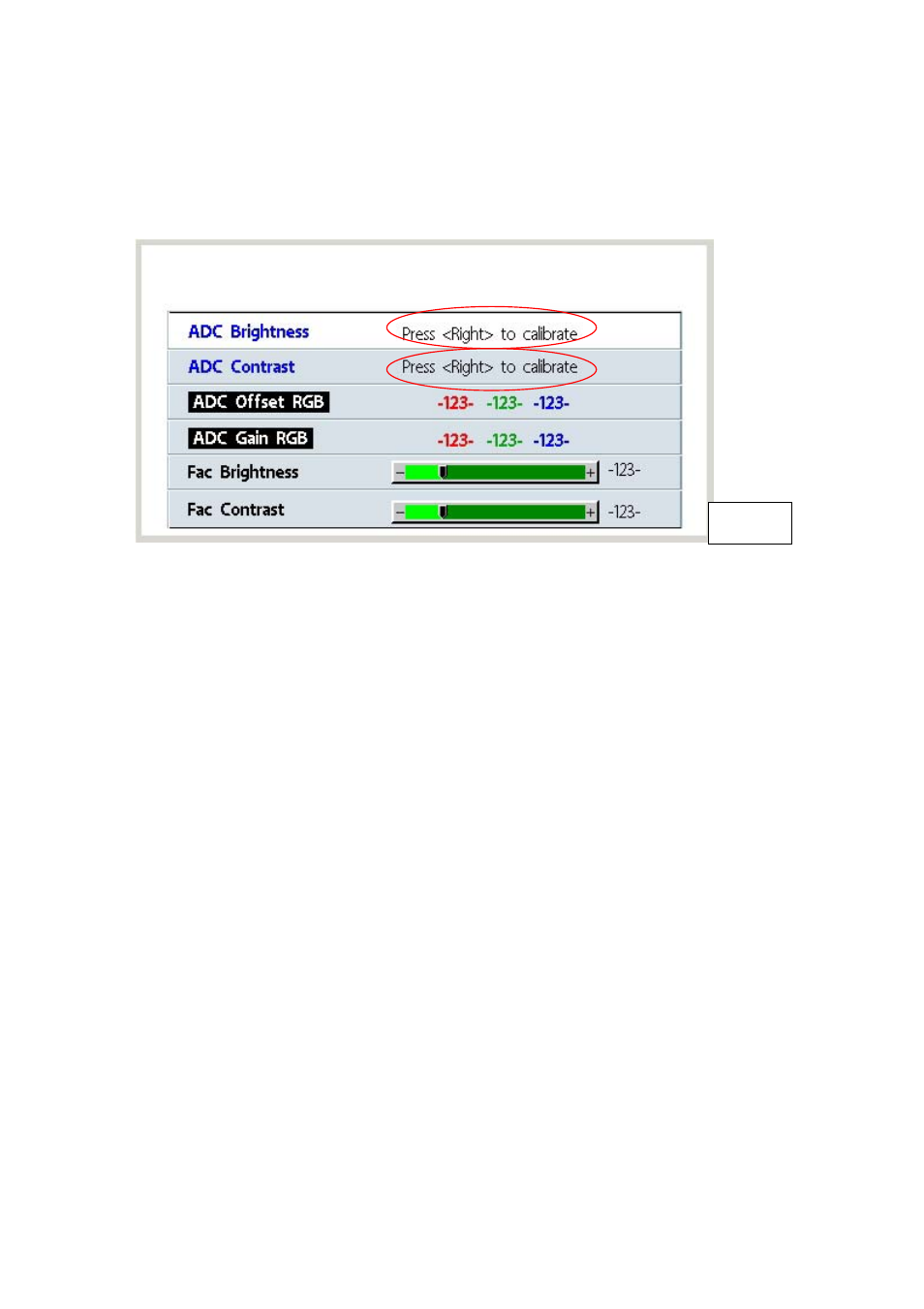 Calibration procedure, Verification | BenQ PB6200 User Manual | Page 60 / 122