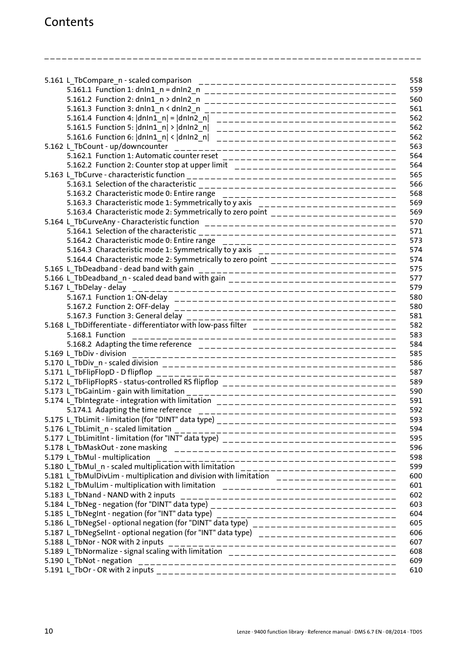 Lenze E94A User Manual | Page 10 / 682