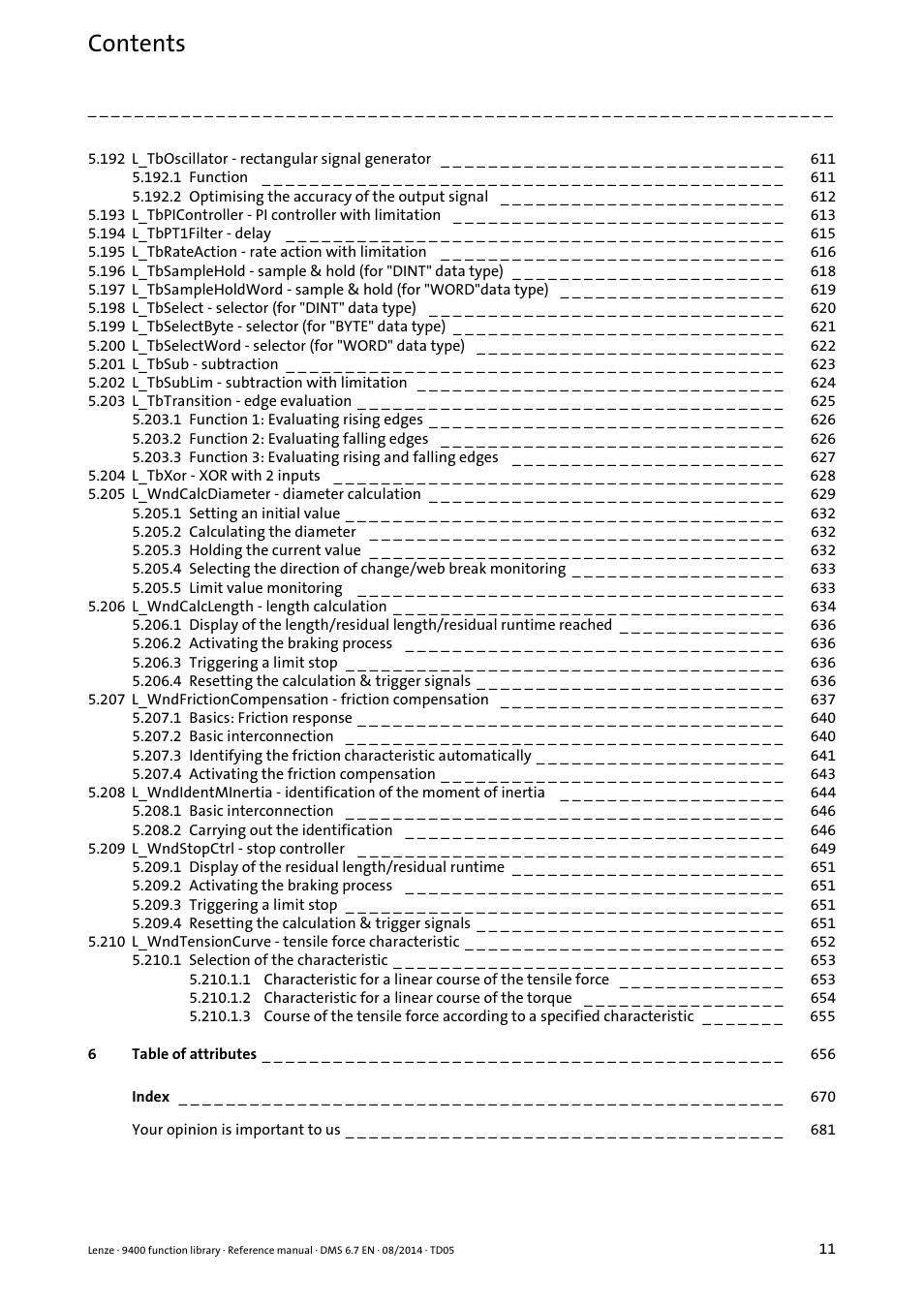 Lenze E94A User Manual | Page 11 / 682