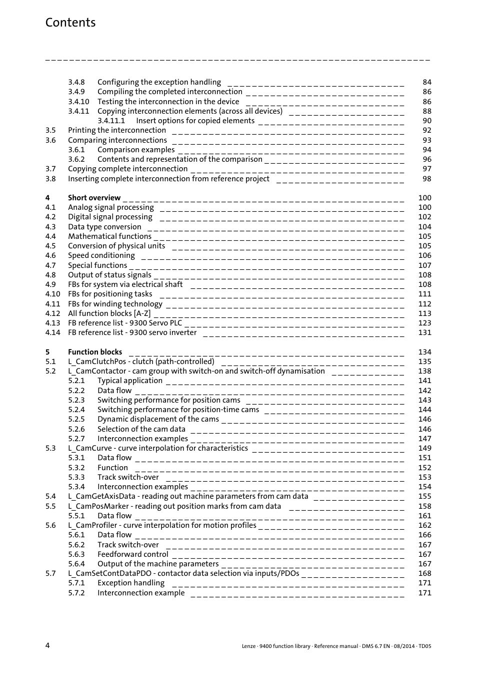 Lenze E94A User Manual | Page 4 / 682