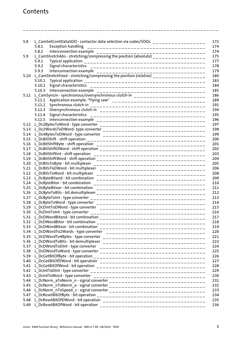 Lenze E94A User Manual | Page 5 / 682