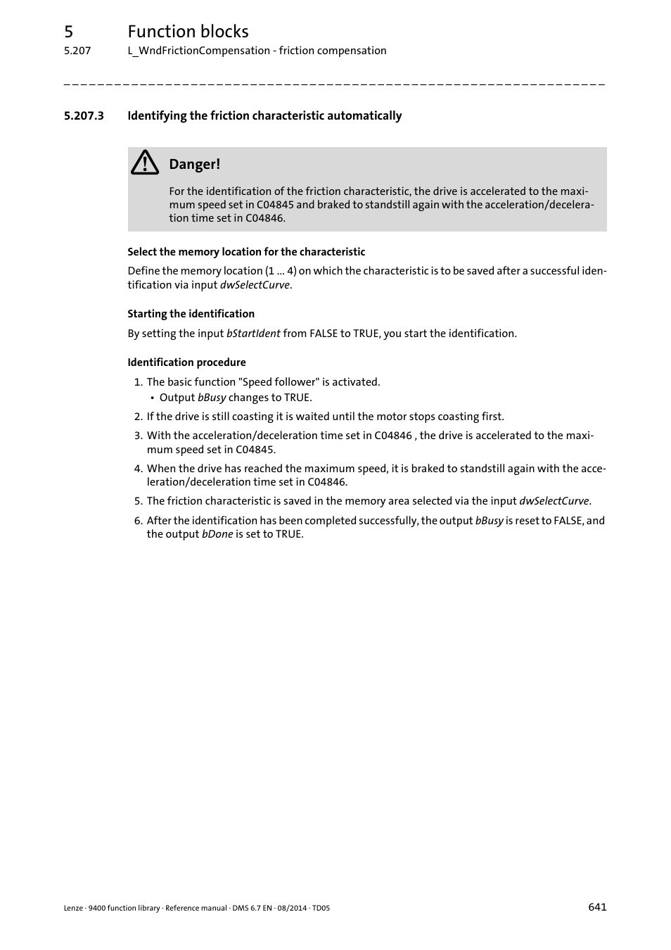 5function blocks | Lenze E94A User Manual | Page 641 / 682