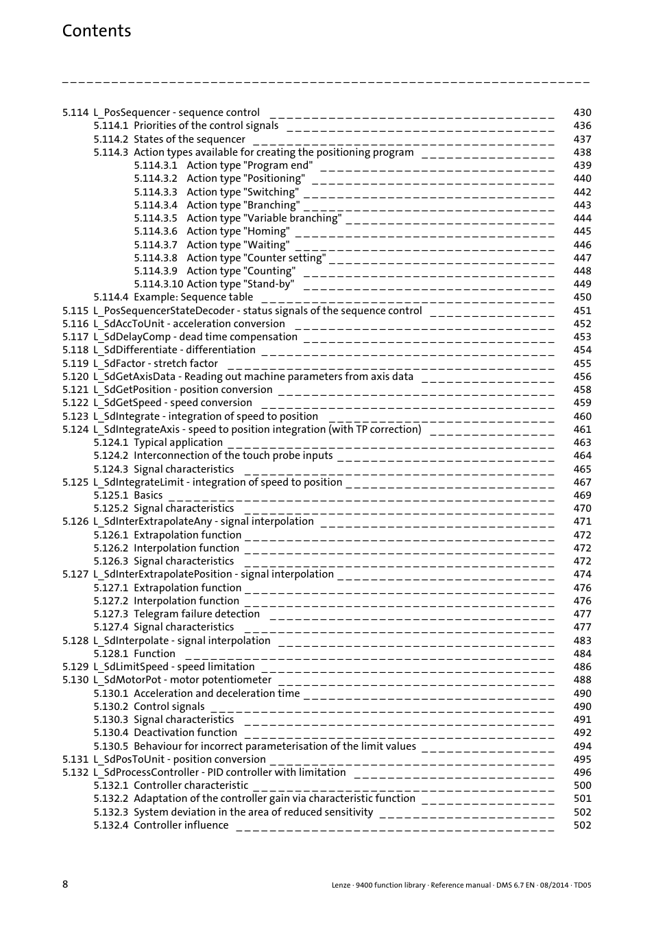 Lenze E94A User Manual | Page 8 / 682