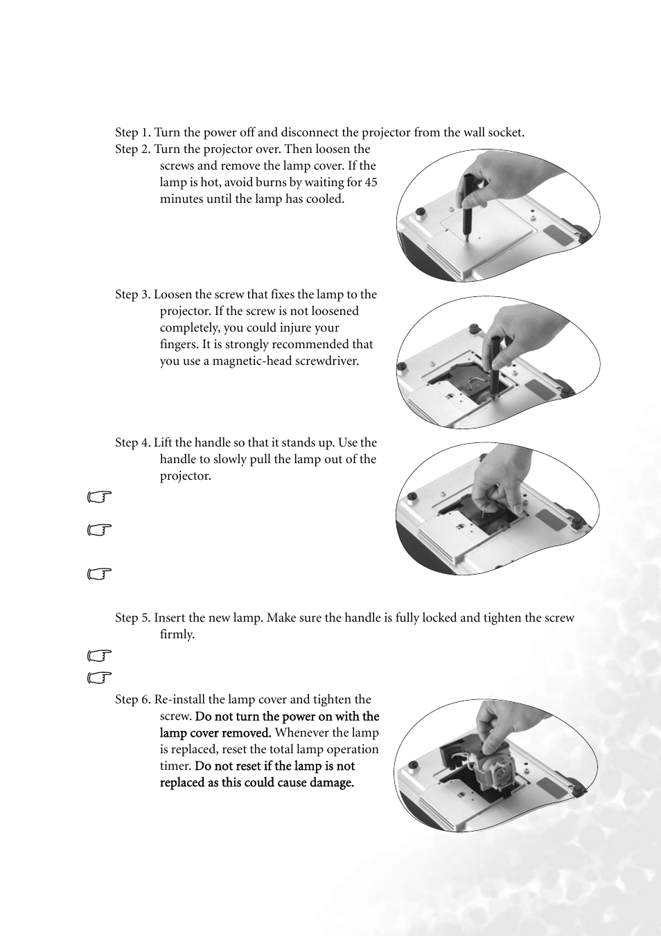 BenQ PB8140 User Manual | Page 45 / 56