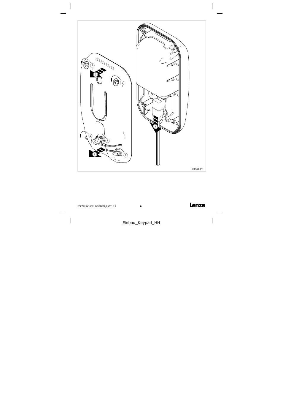 Lenze EZAEBK200x User Manual | Page 6 / 12