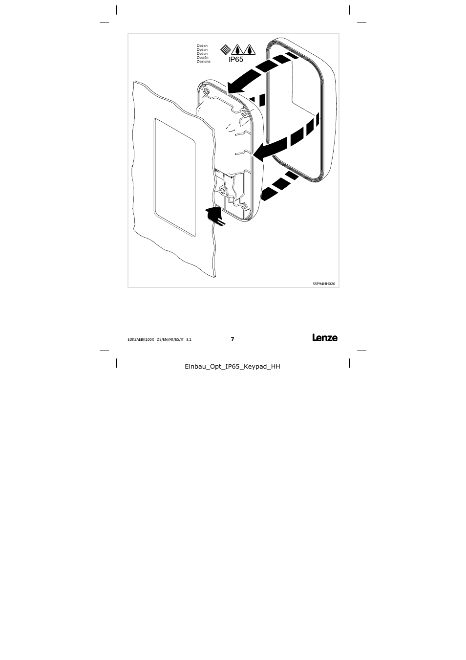 Lenze EZAEBK200x User Manual | Page 7 / 12