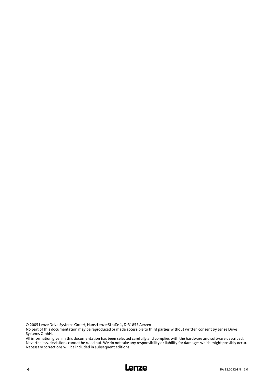Lenze GKK User Manual | Page 4 / 32