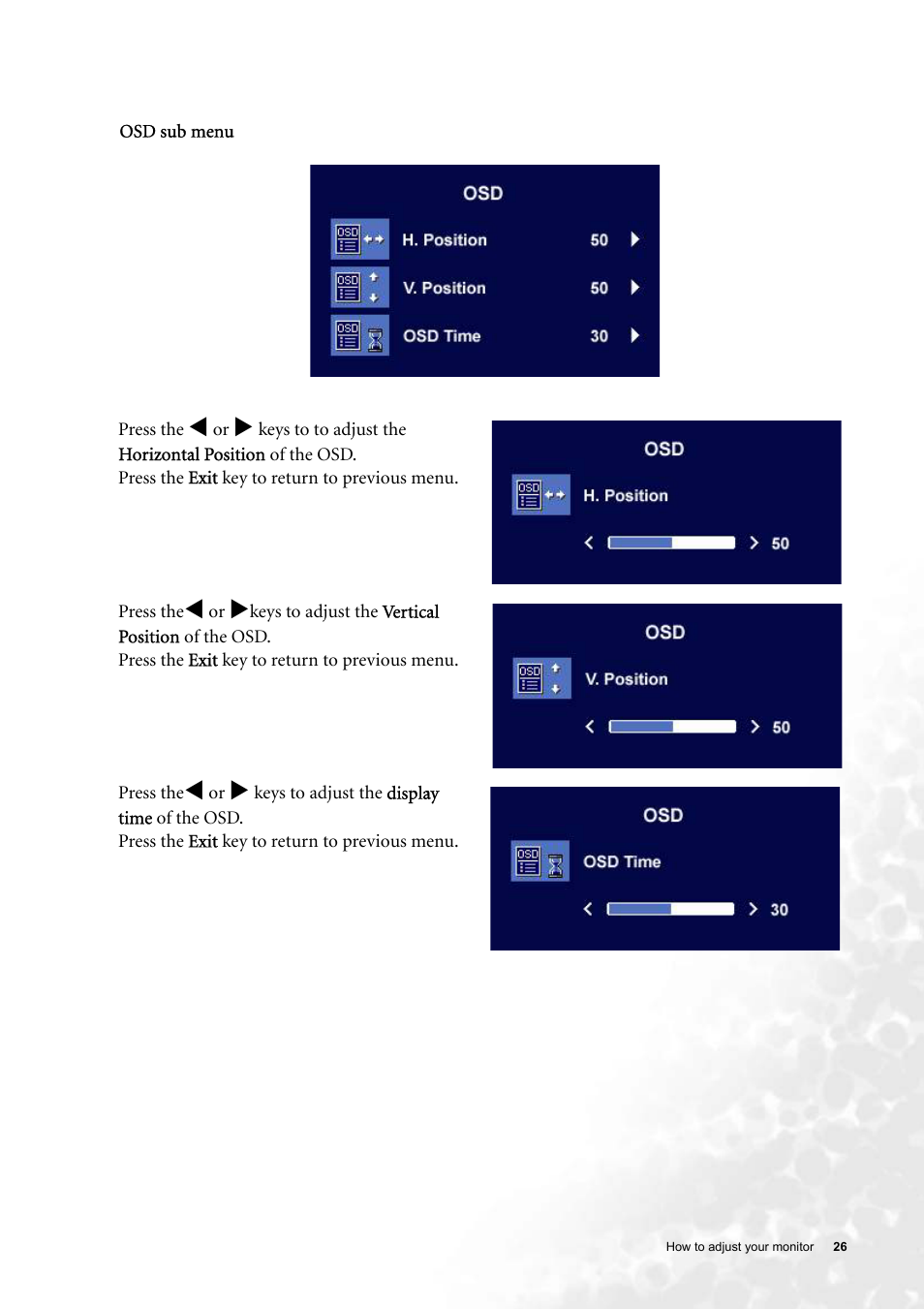 BenQ FP91G User Manual | Page 26 / 36