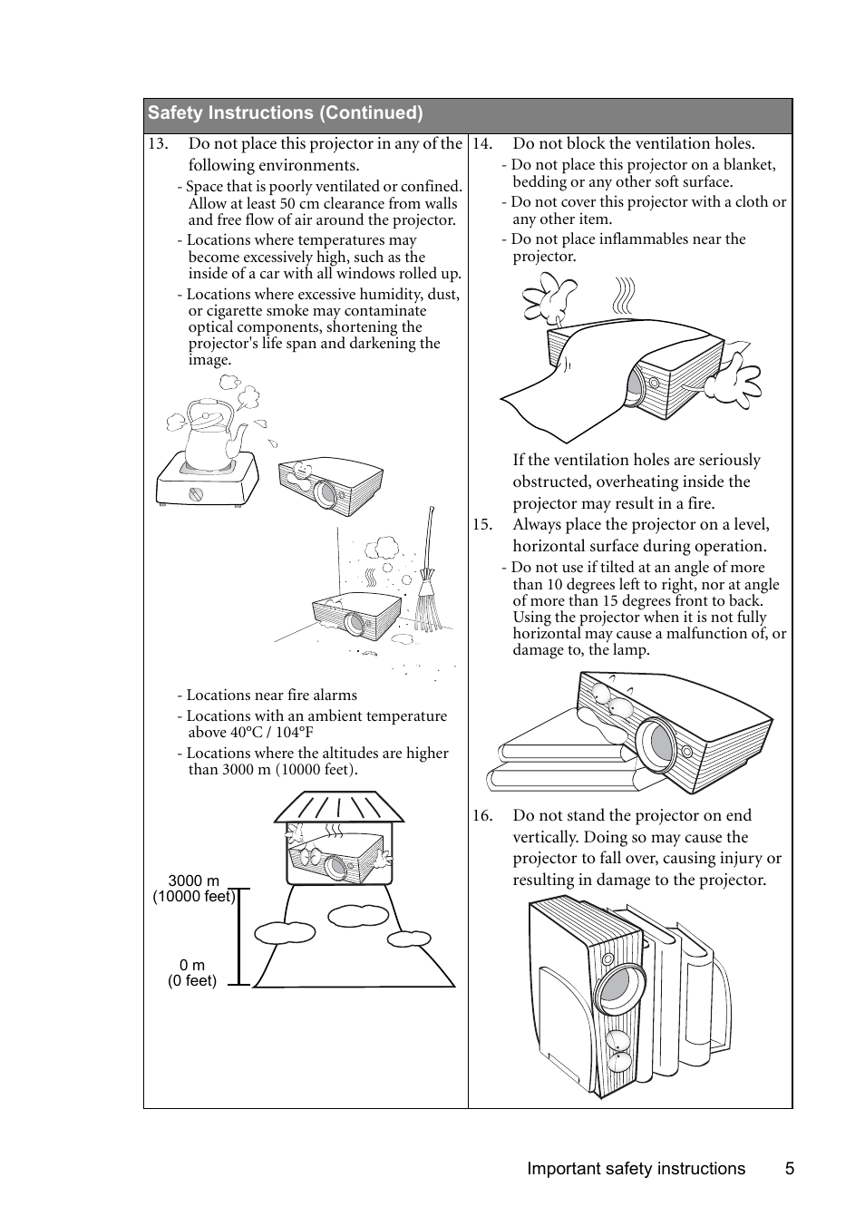 BenQ MP723 User Manual | Page 5 / 66