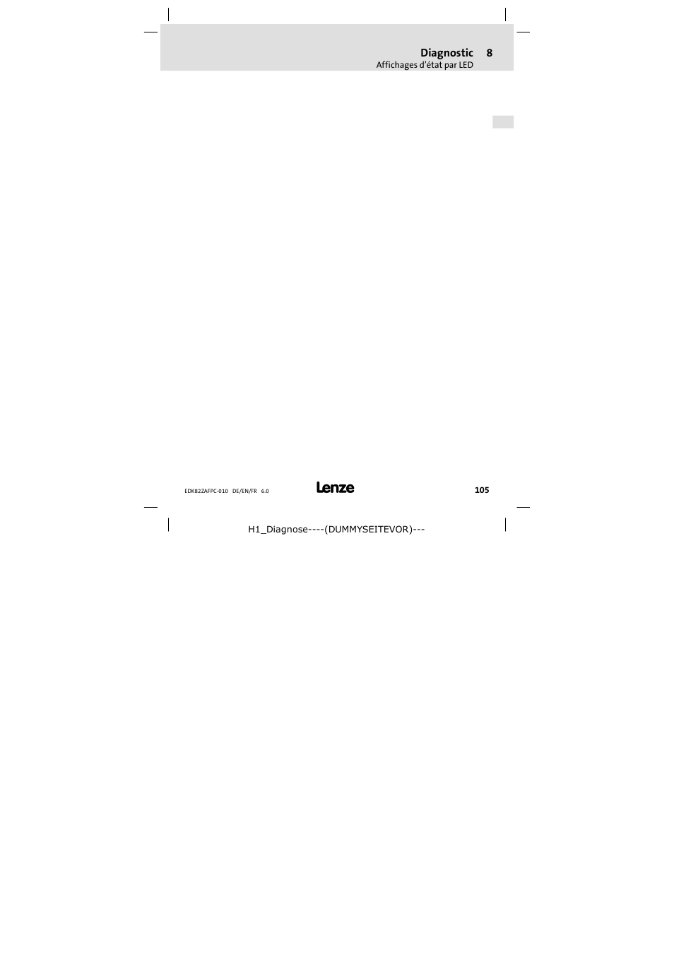 Lenze E82ZAFPC010 User Manual | Page 105 / 106