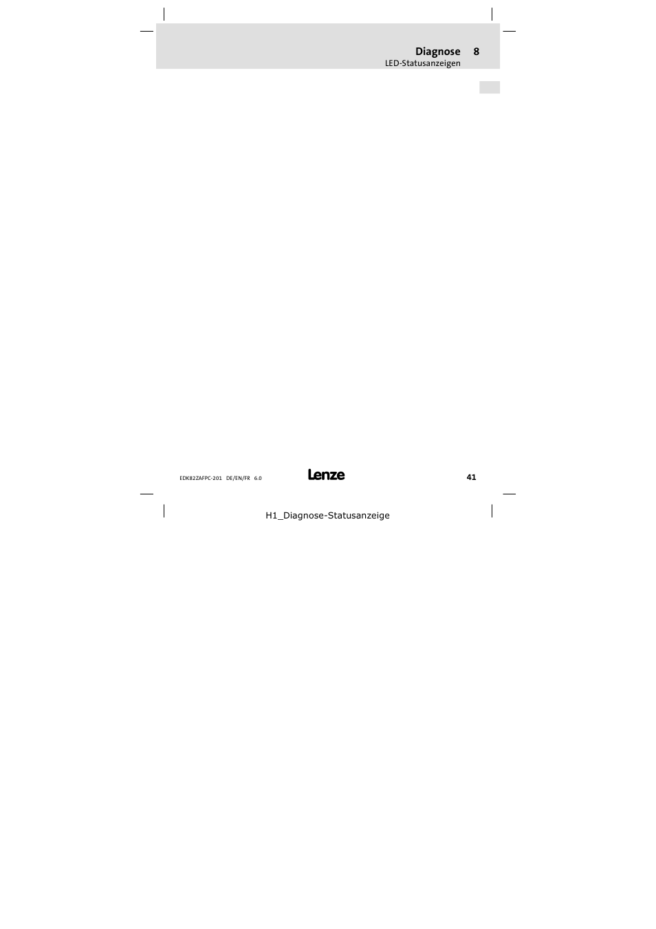 Lenze E82ZAFPC201 User Manual | Page 41 / 118