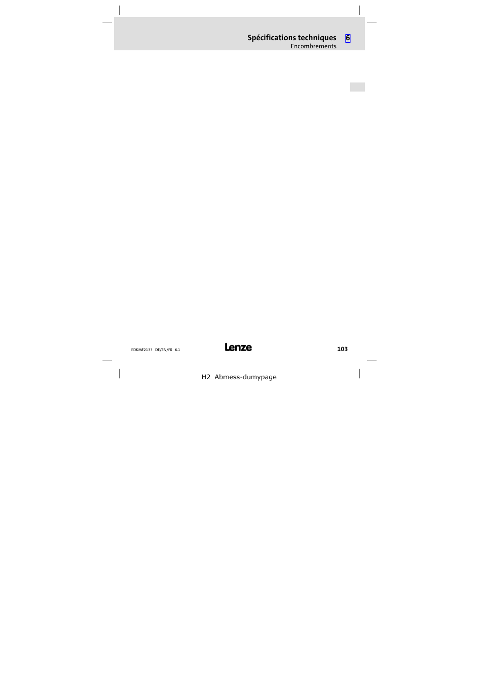 Lenze EMF2133IB User Manual | Page 103 / 104
