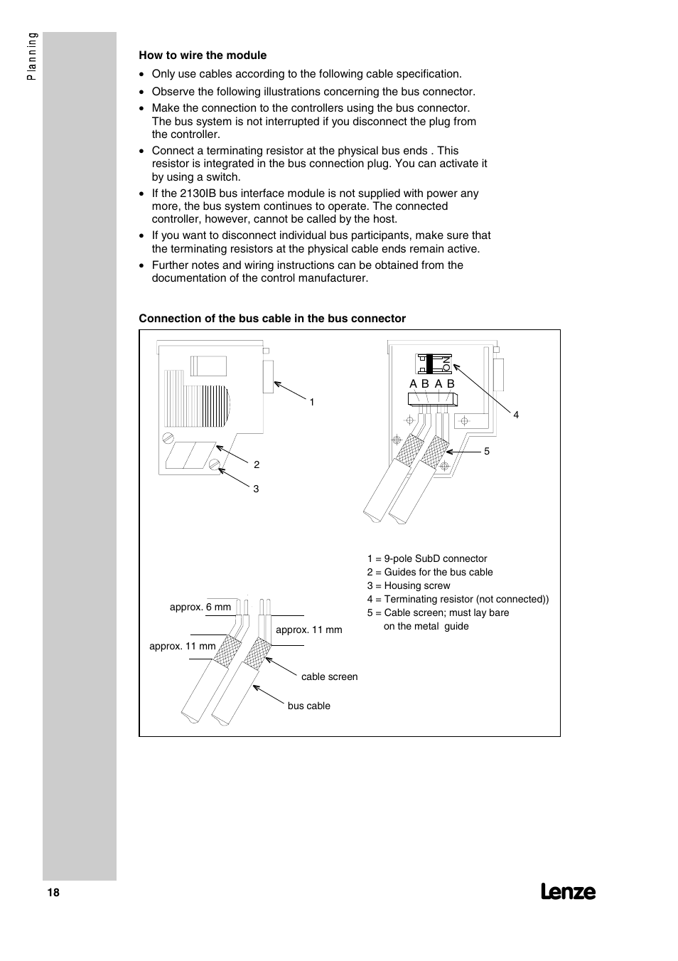 Lenze 2130IB User Manual | Page 20 / 92