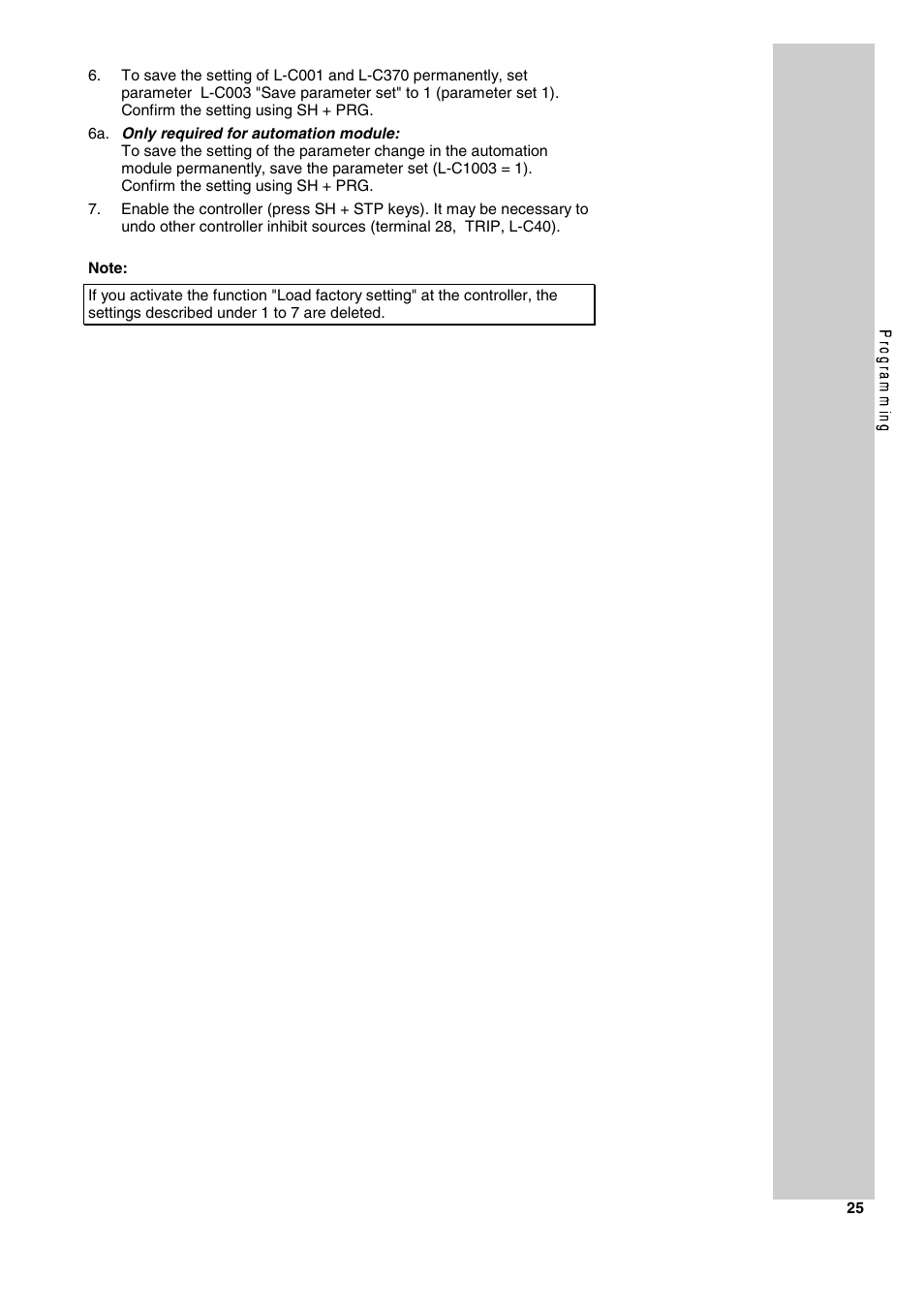Lenze 2130IB User Manual | Page 27 / 92