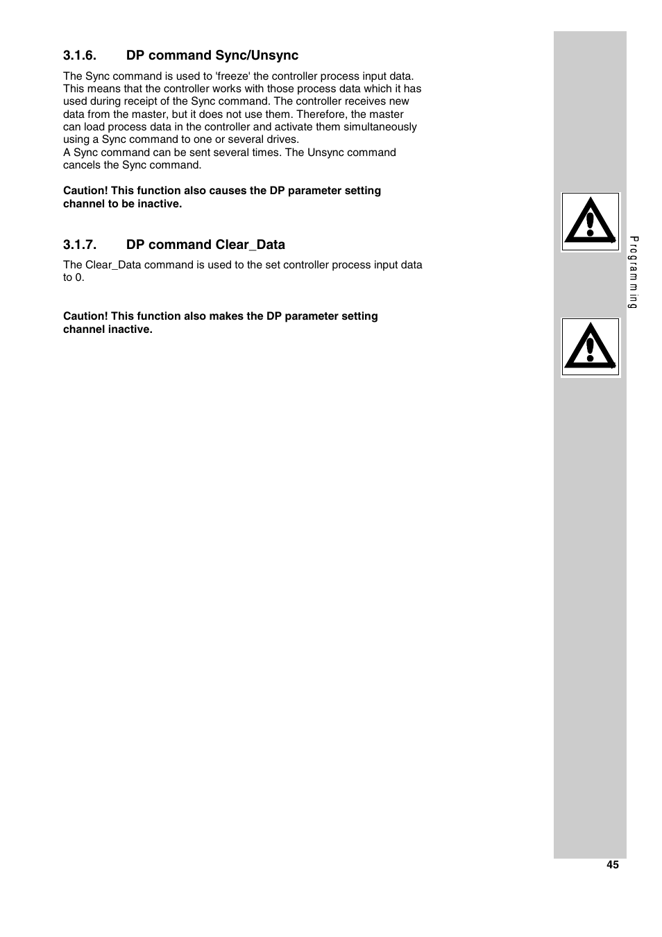 Lenze 2130IB User Manual | Page 47 / 92