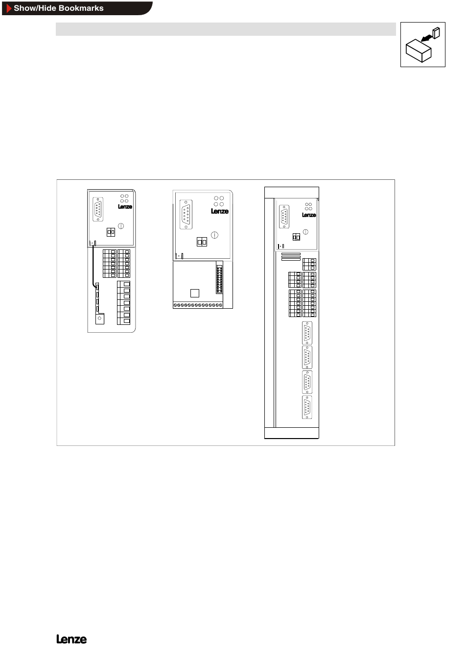4 installation, 1 connections of the fieldbus module 2131, 1 overview | Connections of the fieldbus module 2131, Overview, Installation, 4installation | Lenze 2131IB User Manual | Page 13 / 60