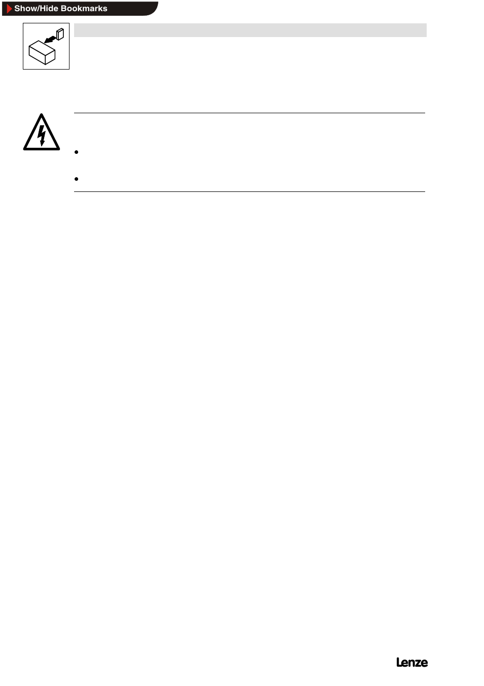 2 wiring to a host, Wiring to a host, Installation | Lenze 2131IB User Manual | Page 16 / 60