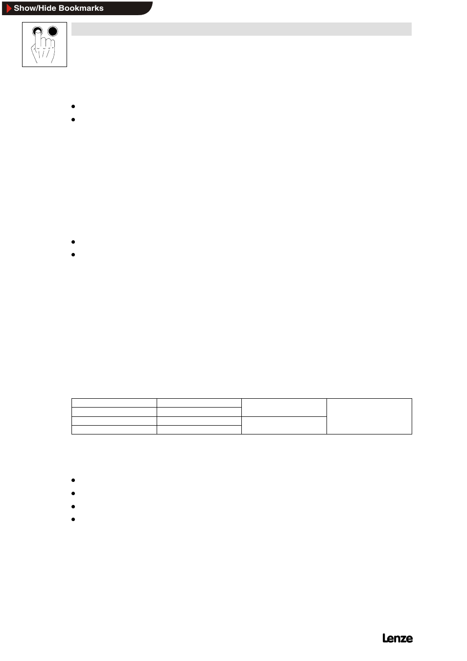 Parameter setting | Lenze 2131IB User Manual | Page 29 / 60
