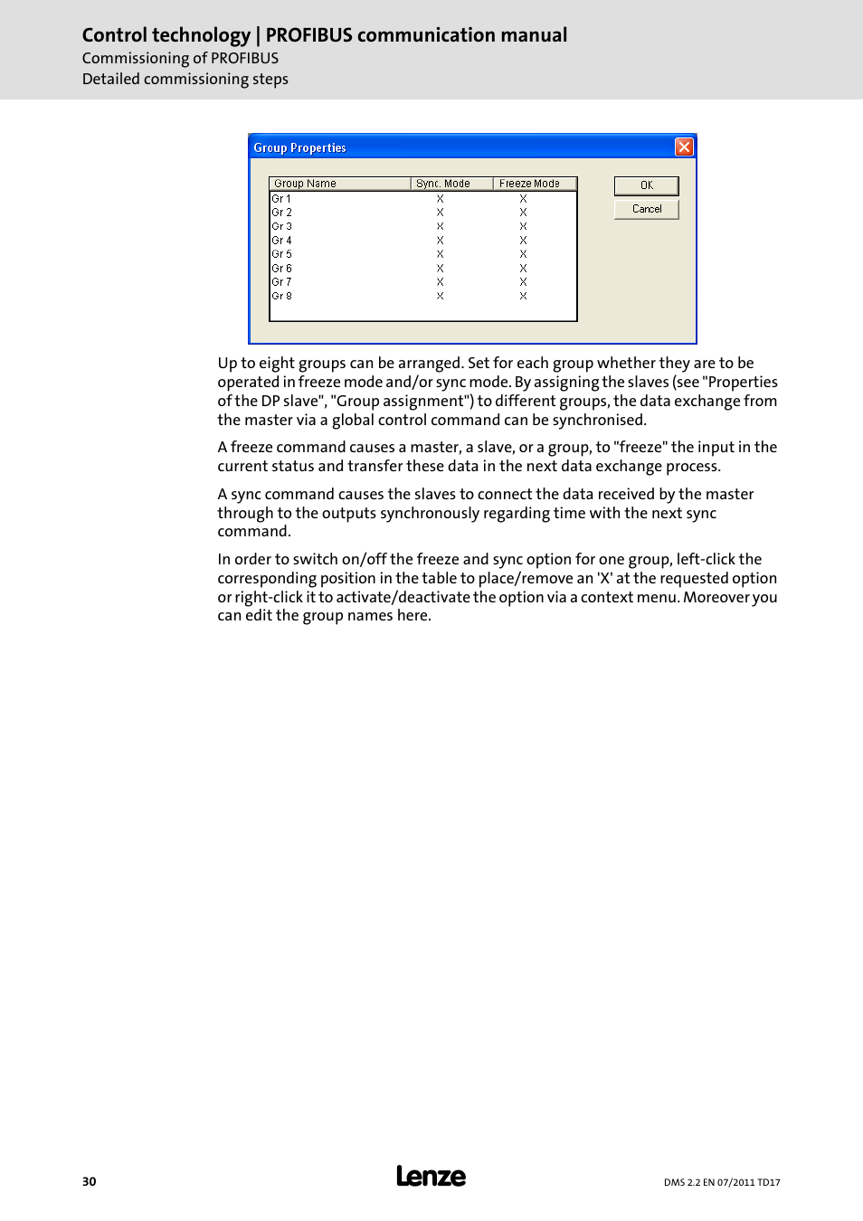 Lenze PROFIBU PC-based Automation User Manual | Page 30 / 69