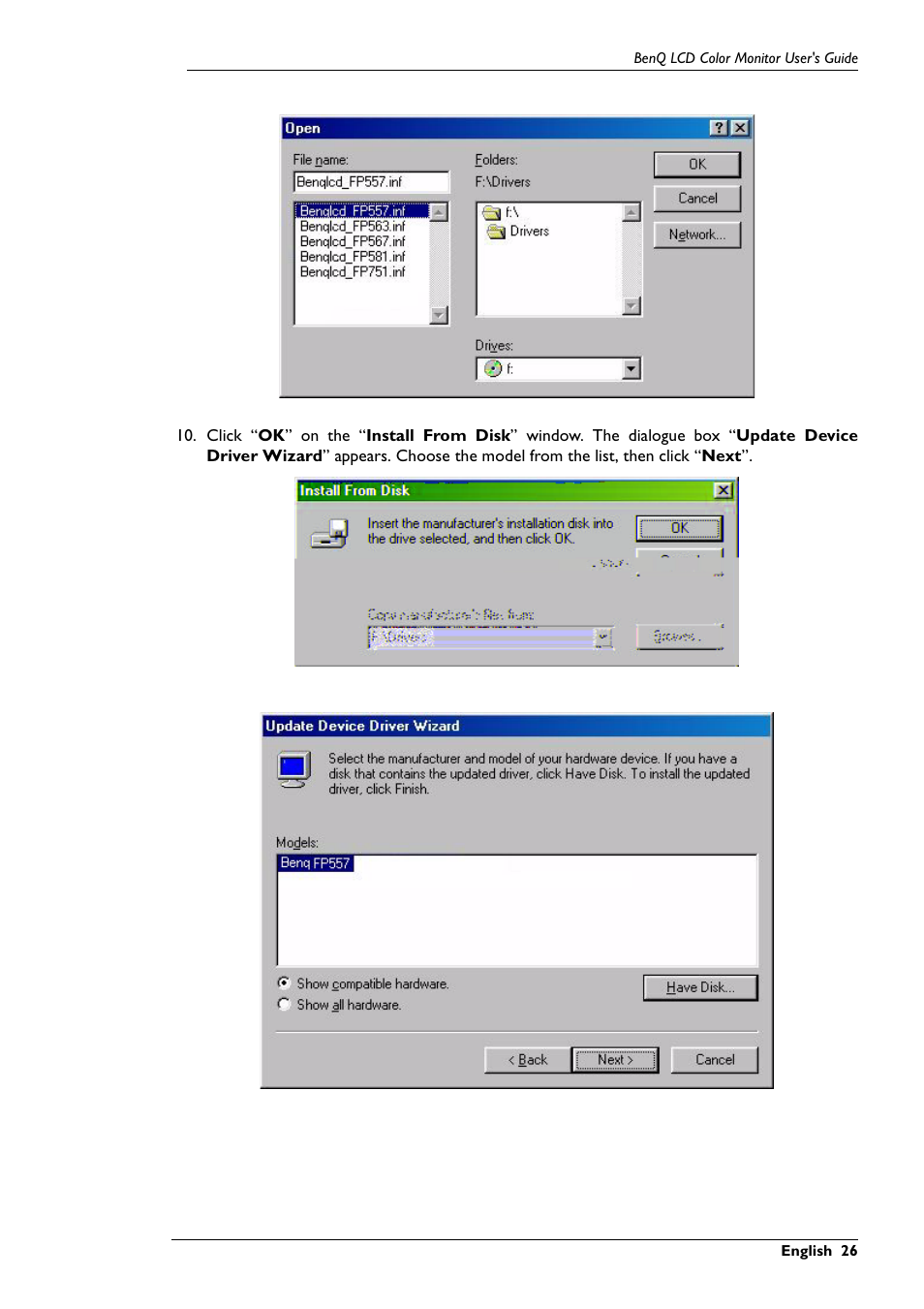 BenQ FP767 User Manual | Page 27 / 47