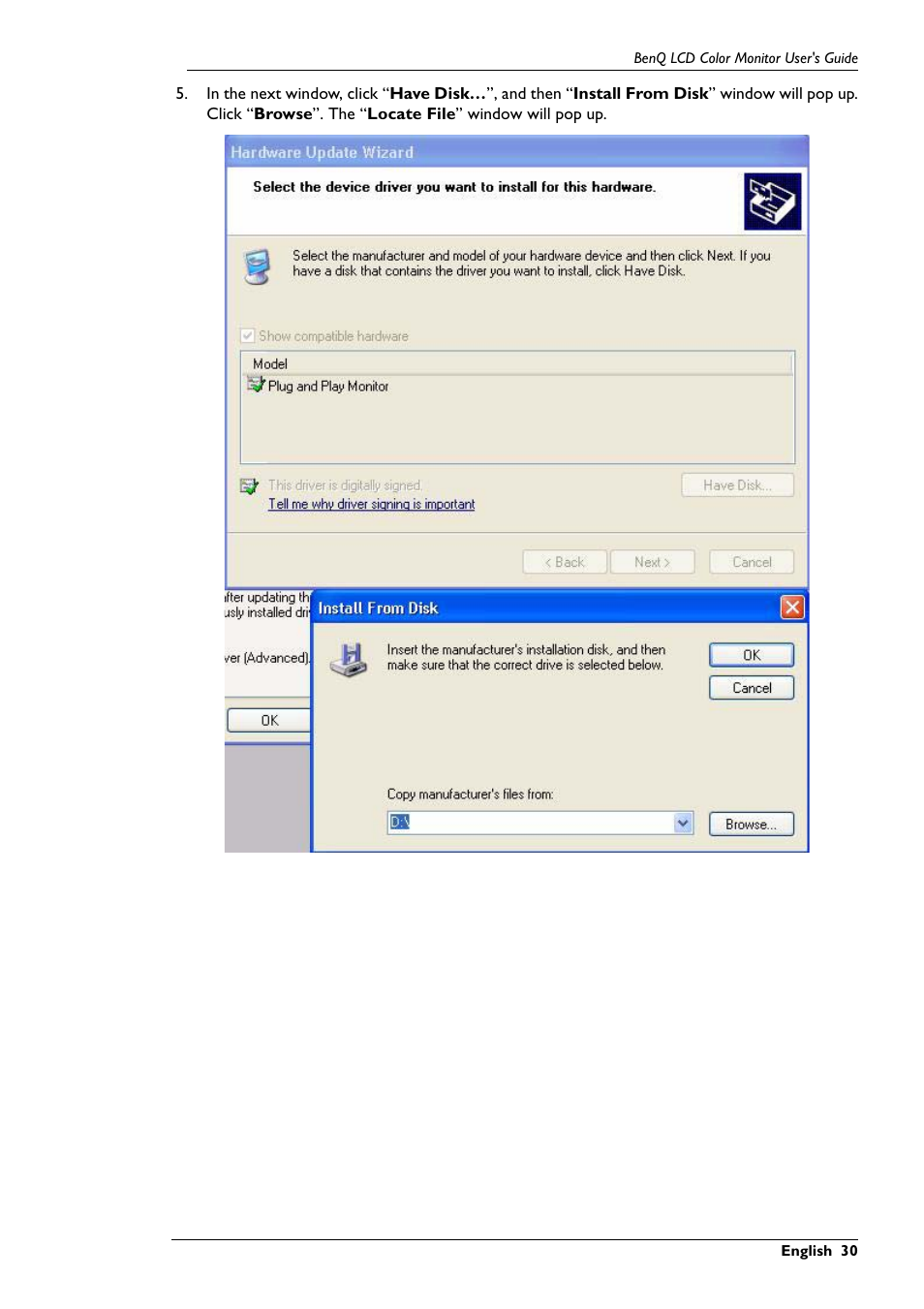 BenQ FP767 User Manual | Page 31 / 47