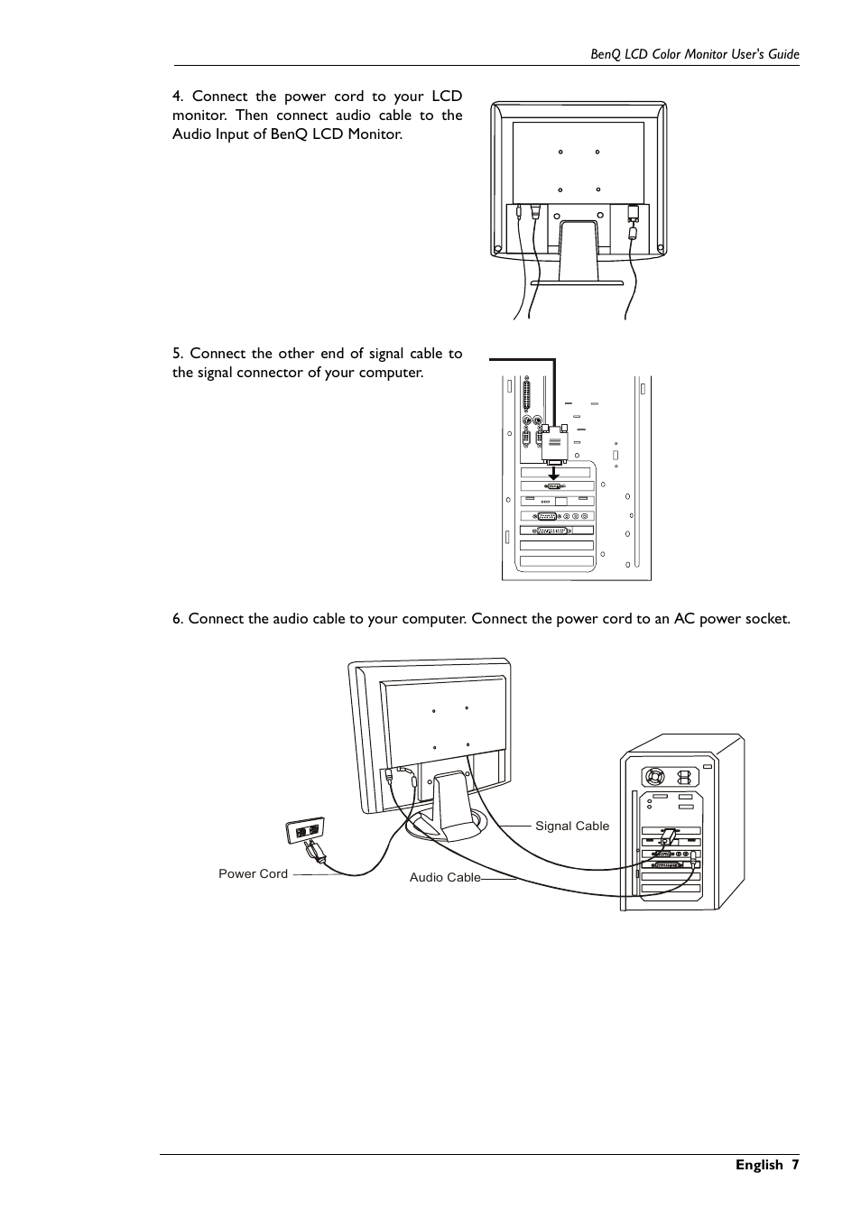 BenQ FP767 User Manual | Page 8 / 47