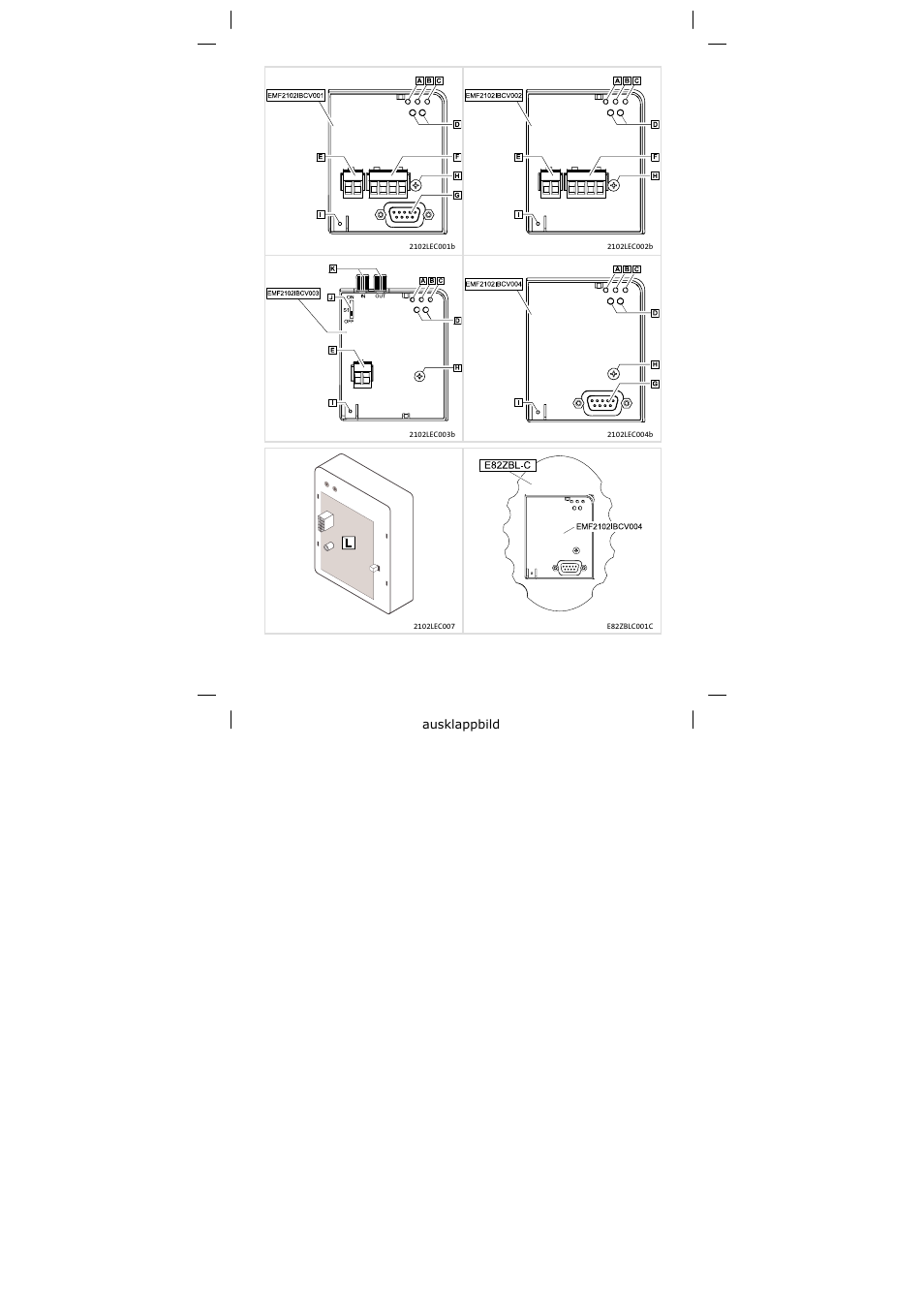 Lenze E82ZBL-C User Manual | Page 3 / 120