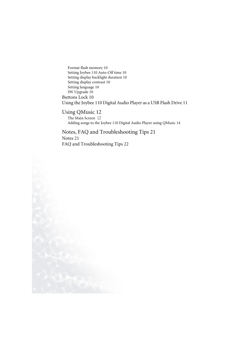 Using qmusic 12 | BenQ Joybee 110 User Manual | Page 4 / 27