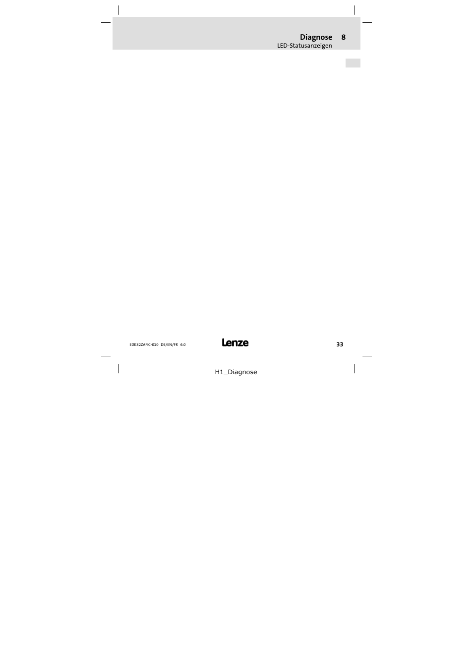 Lenze E82ZAFIC010 User Manual | Page 33 / 94